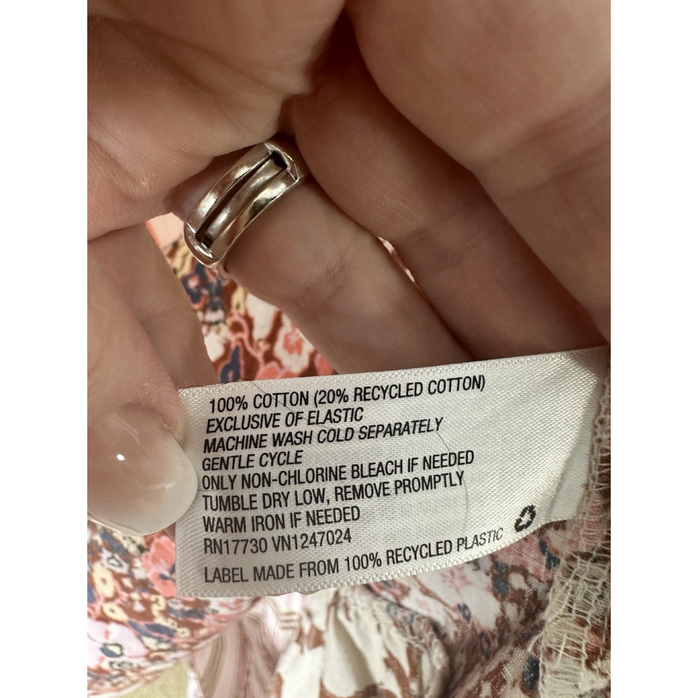 Universal Thread Patchwork Tiered Maxi Dress Smal… - image 10